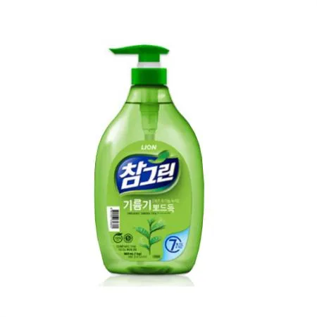 참그린 녹차 뽀드득 주방세제 펌프형 1kg