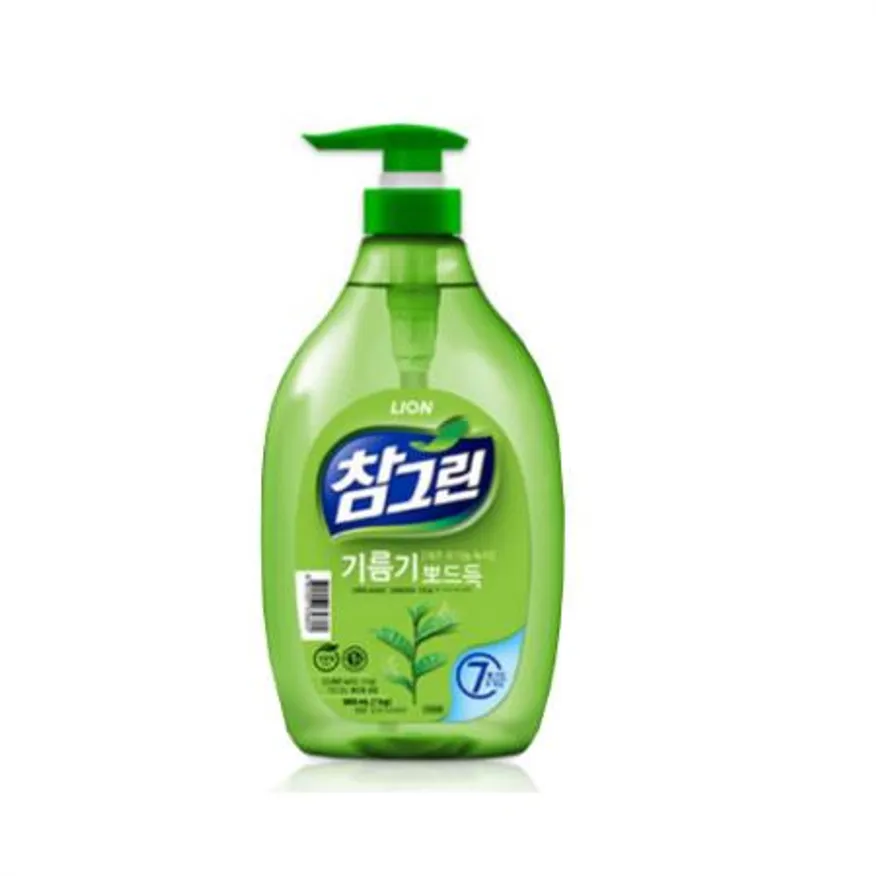 참그린 녹차 뽀드득 주방세제 펌프형 1kg 이미지