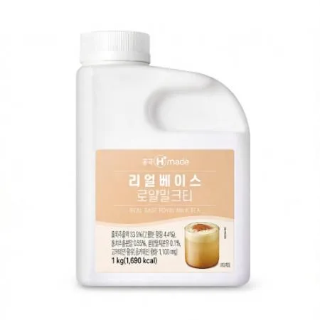 흥국 리얼베이스 로얄밀크티 1kg 이미지