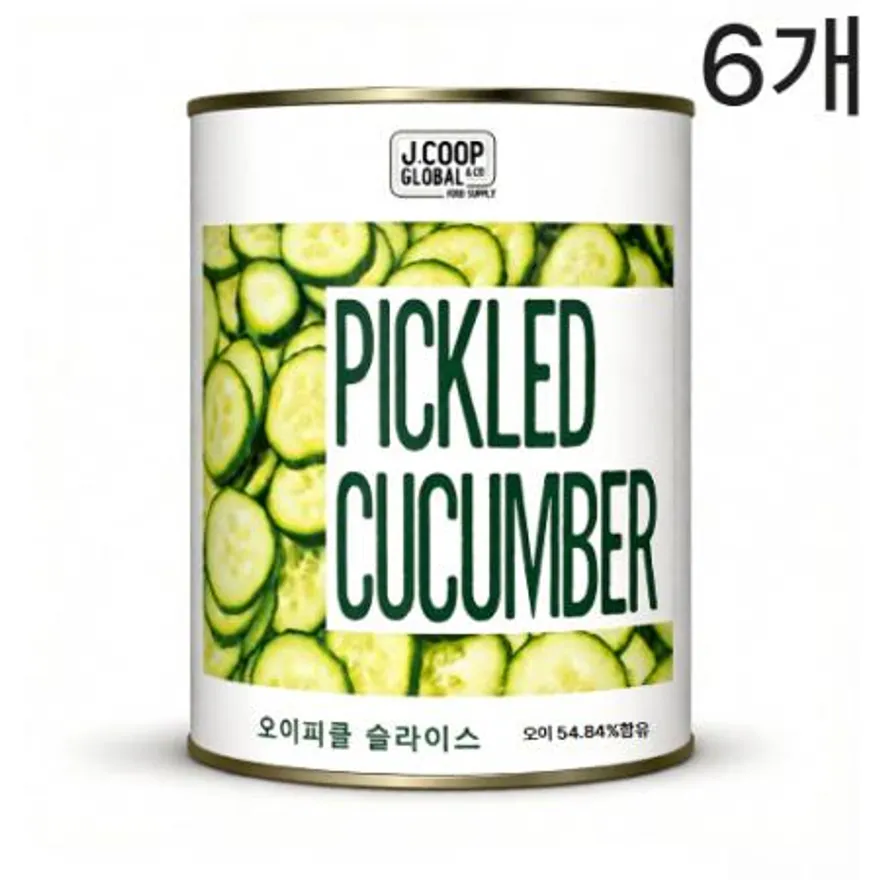 제이쿱 오이피클3.1kg 6개 박스 이미지