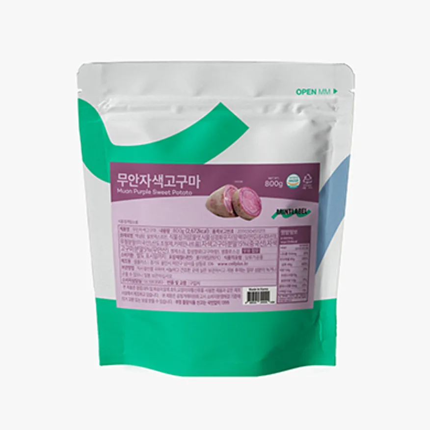 민트라벨 무안자색고구마 800g 이미지