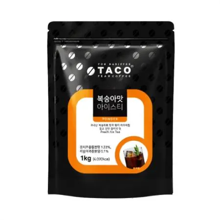 타코 복숭아 아이스티 1kg 