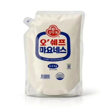 오쉐프 마요네즈 스탠딩파우치3.2kg