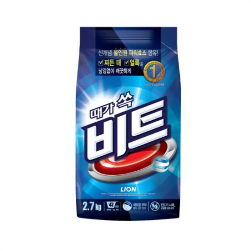 비트 때가쏙 가루 세탁세제 2.7kg 이미지