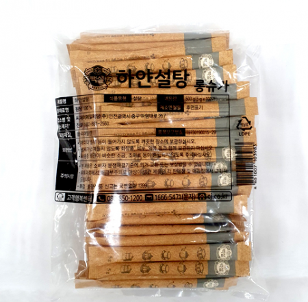 백설 롱슈가 5g*100ea(1봉) /스틱설탕