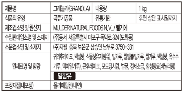 상품정보제공고시