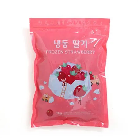  냉동딸기 1kg 중국산