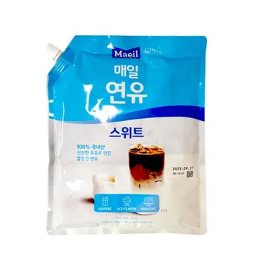 매일 스위트연유 파우치 1kg