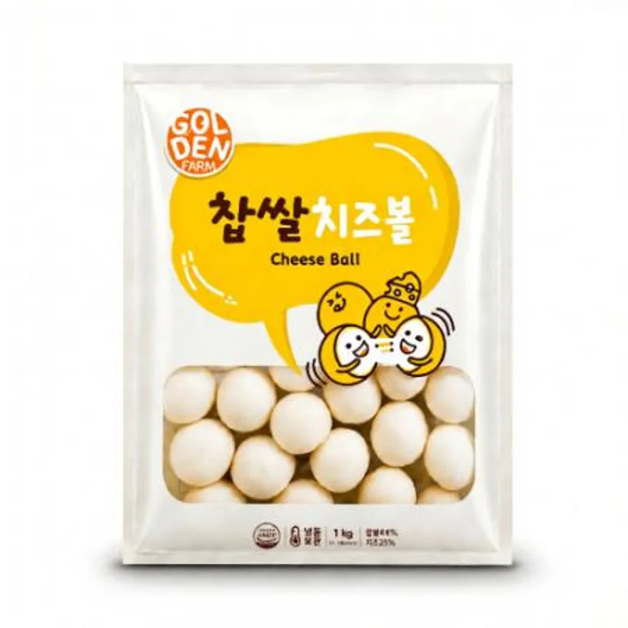 골든팜 찹쌀치즈볼 1kg 이미지