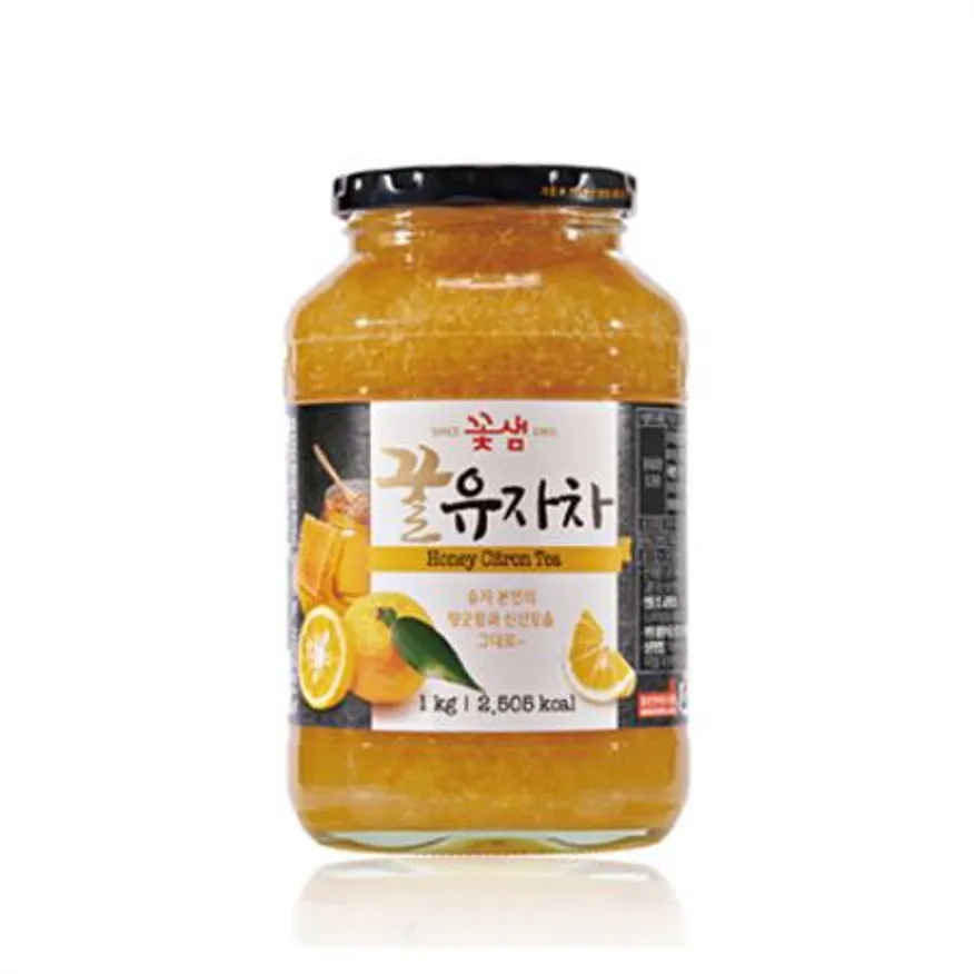 꽃샘 꿀유자차 1kg 이미지