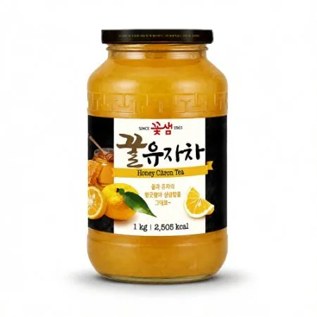 꽃샘 꿀유자차 1kg