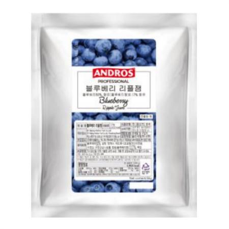 앤드로스 블루베리리플잼 1kg