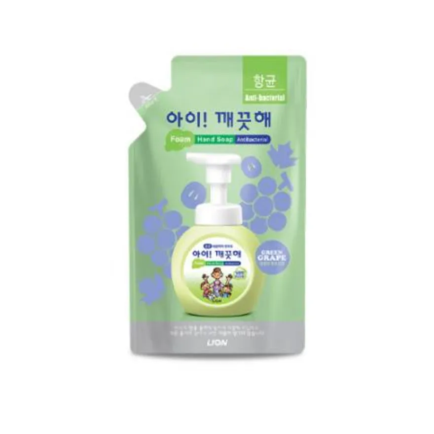 아이깨끗해 청포도향 리필 200ml 거품 핸드워시 이미지