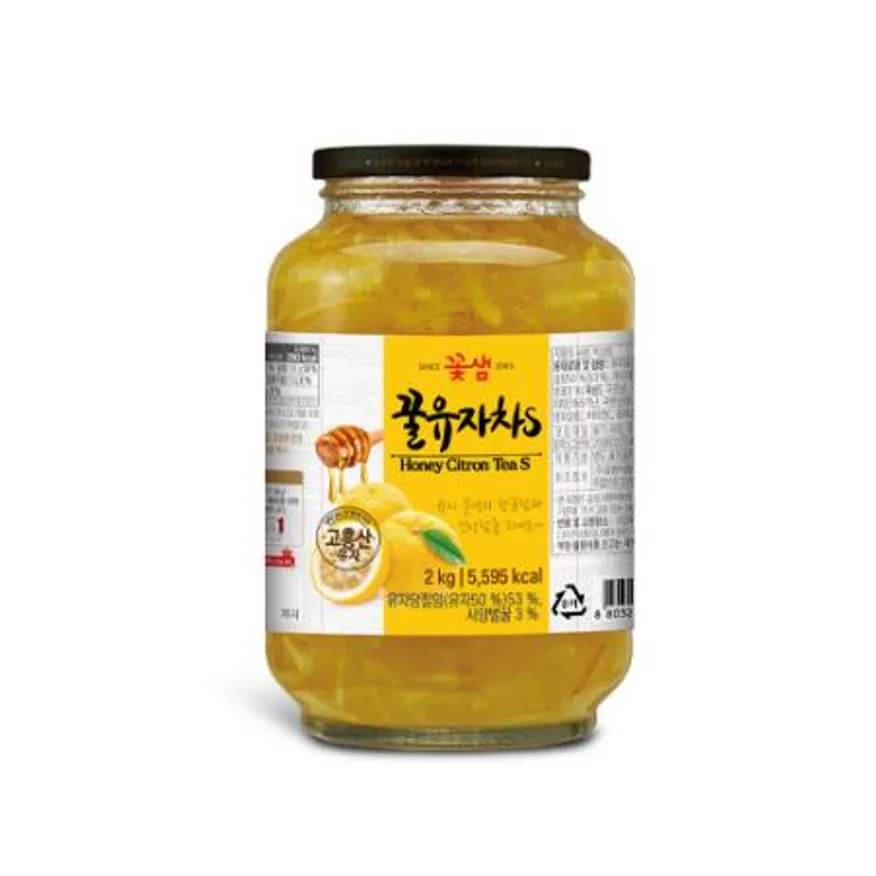 꽃샘 꿀유자차S 2kg 이미지