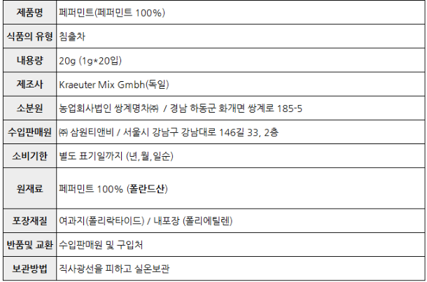상품정보제공고시