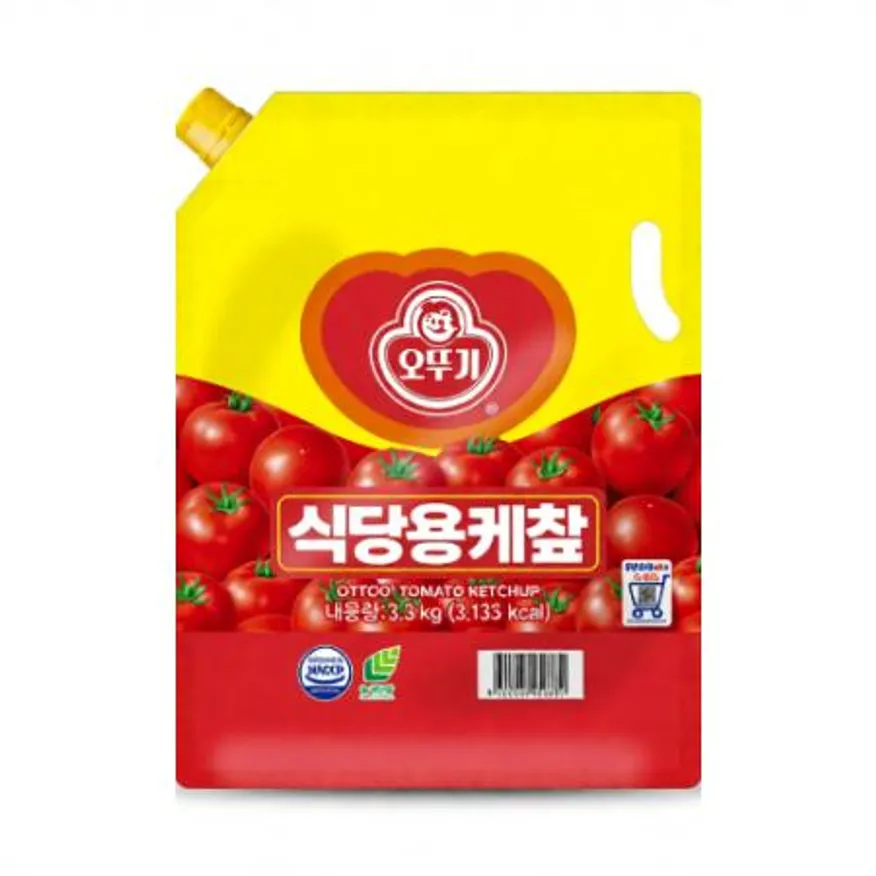 오뚜기 케찹 스파우트팩 3.3kg 이미지