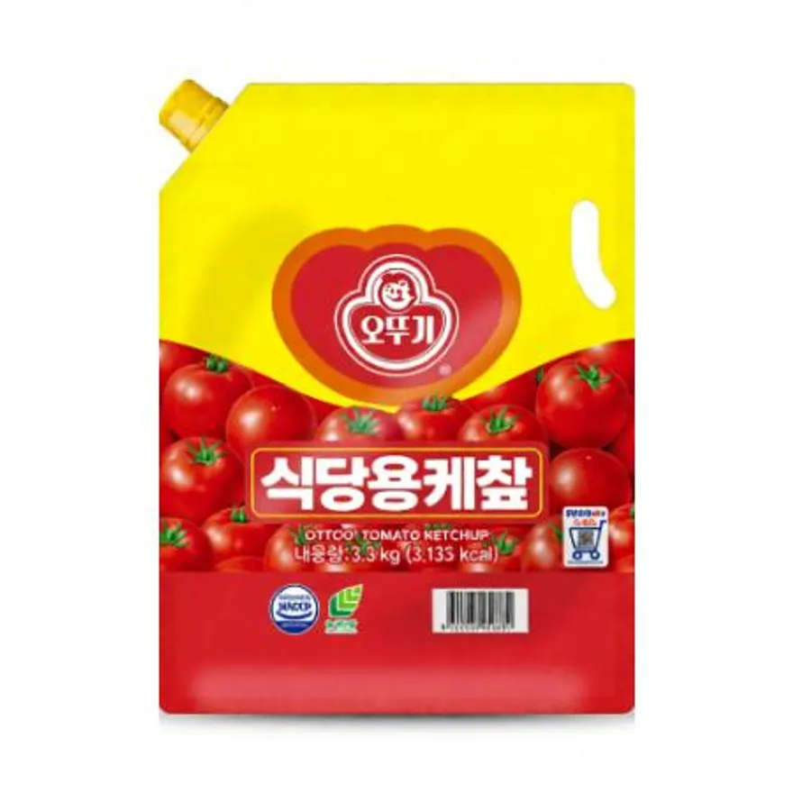 오뚜기 케찹 스파우트팩 3.3kg 이미지