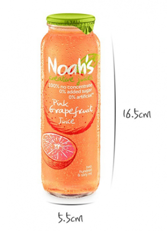 노아주스 핑크자몽 260ml*12ea