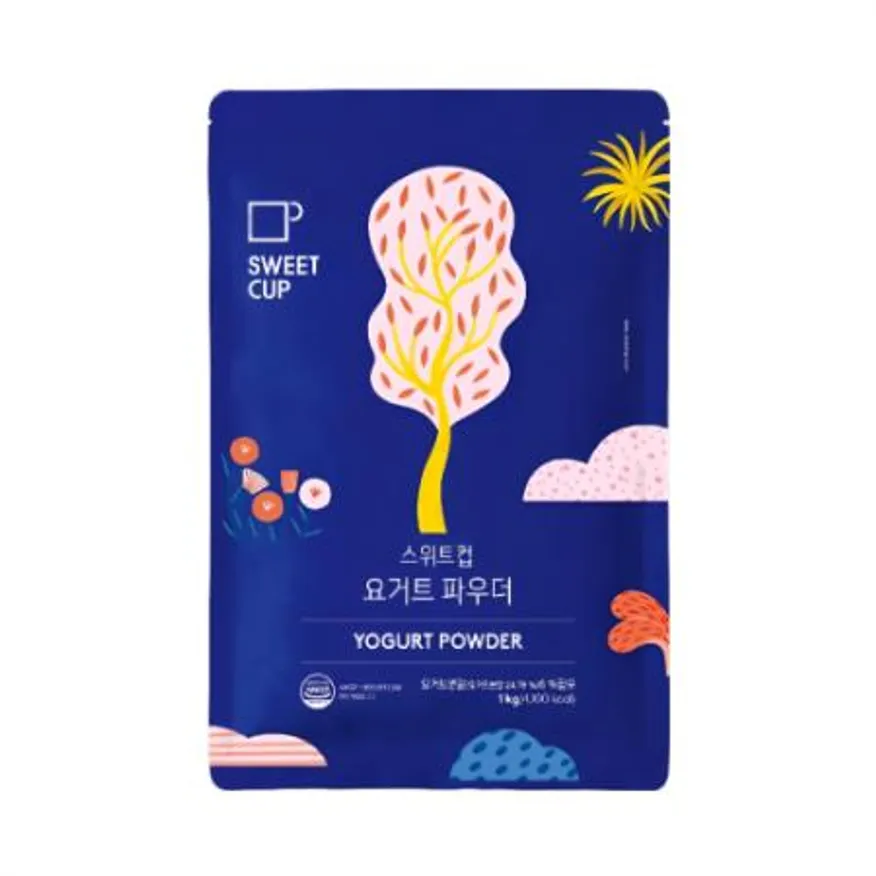 스위트컵 요거트 파우더 1kg(파란색) 이미지
