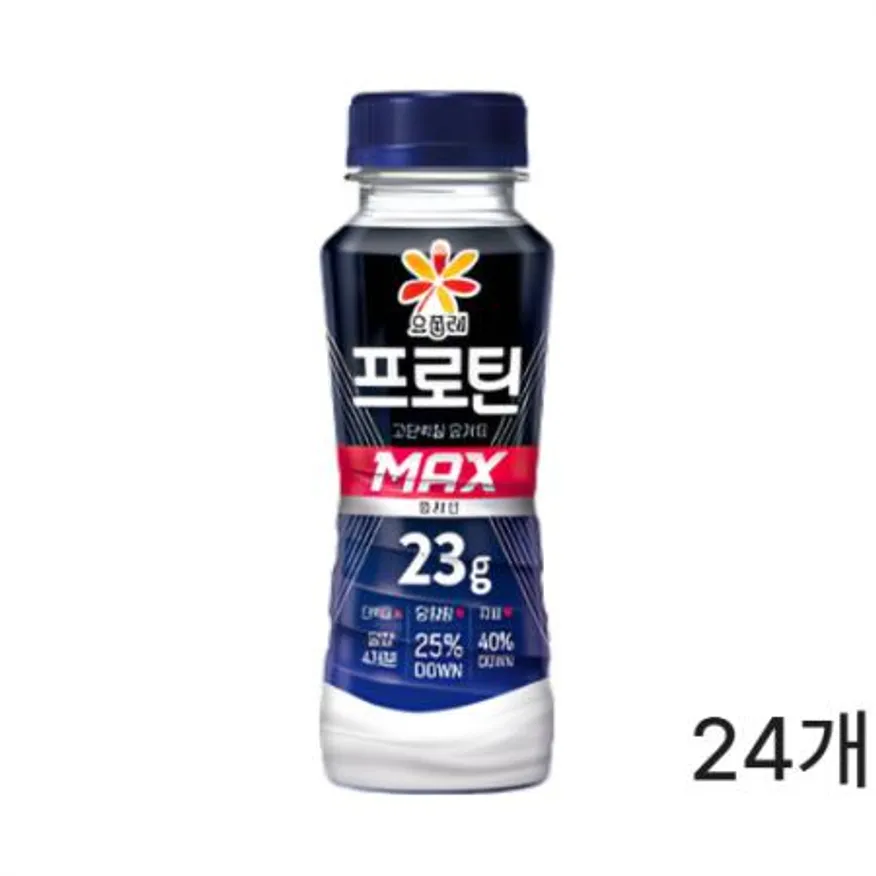 빙그레 요플레 프로틴 MAX 210ml 24개 이미지