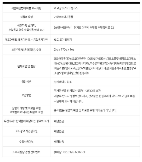 상품정보제공고시
