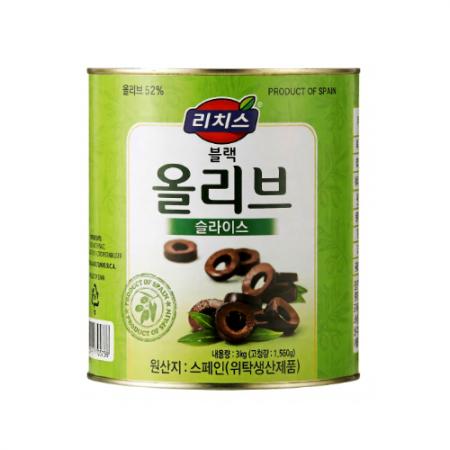 동서 리치스 블랙올리브 슬라이스 3kg