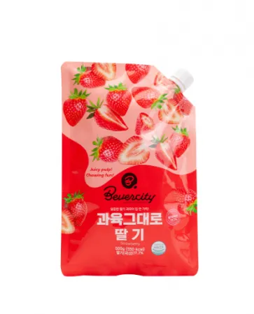 세미 과육그대로 딸기 500g