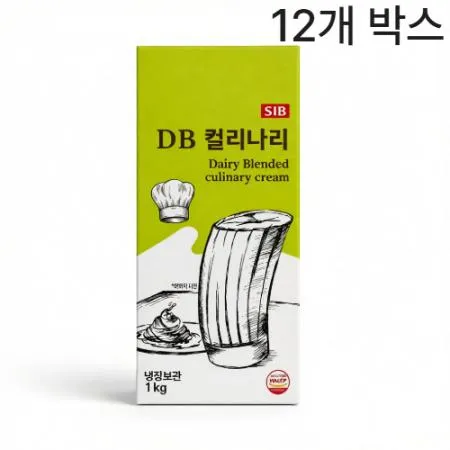 (박스)DB컬리나리 휘핑(크림파스타, 로제용) 1L*12ea