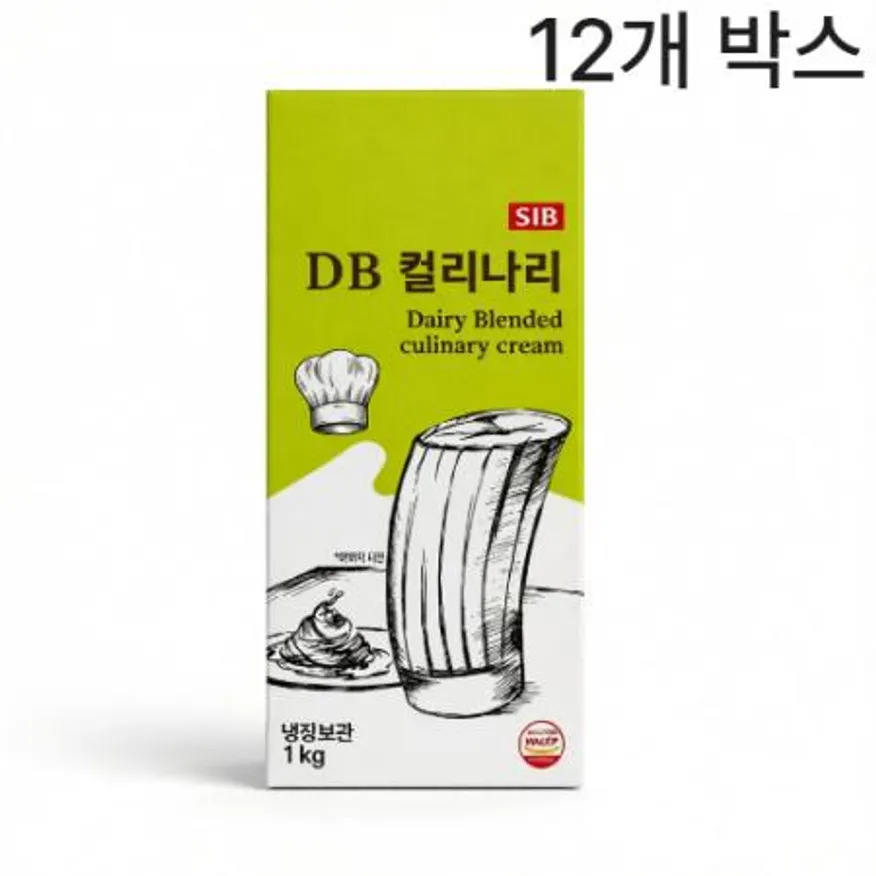 (박스)DB컬리나리 휘핑(크림파스타, 로제용) 1L*12ea 이미지