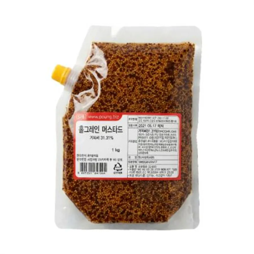 선인 홀그레인 머스타드1kg 이미지