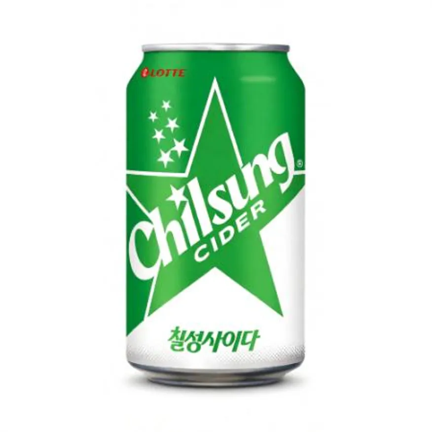 칠성사이다355ml *24ea(캔) 이미지