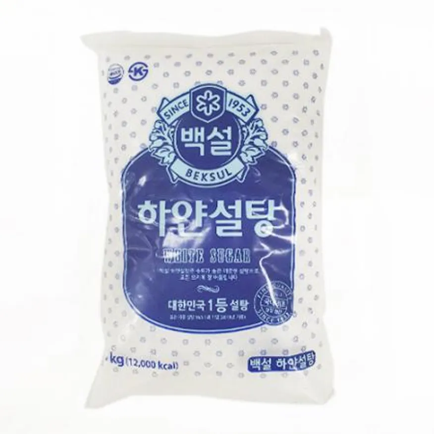 백설 하얀설탕 3kg 이미지