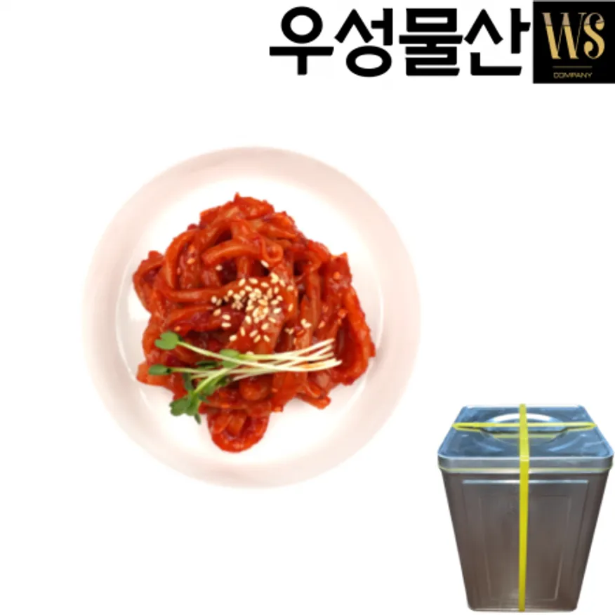 오징어젓(채쓴) 20kg 업소용 대용량 반찬 (업소용 인기상품) 이미지