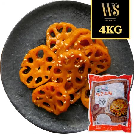 [그린이] 연근조림 4kg 박스포장