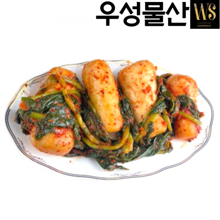 중국산 대용량 알타리김치10kg 아이스박스포장  이미지