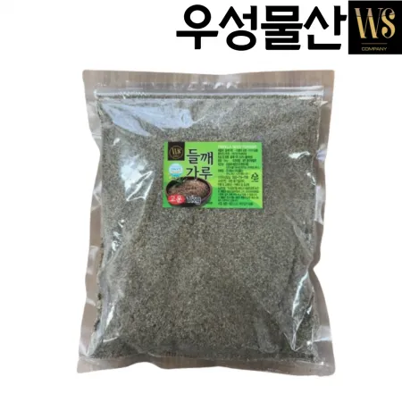 우성물산 고소한 볶음 볶은 고운 들깨가루 볶음용 탕용 1kg, 1봉