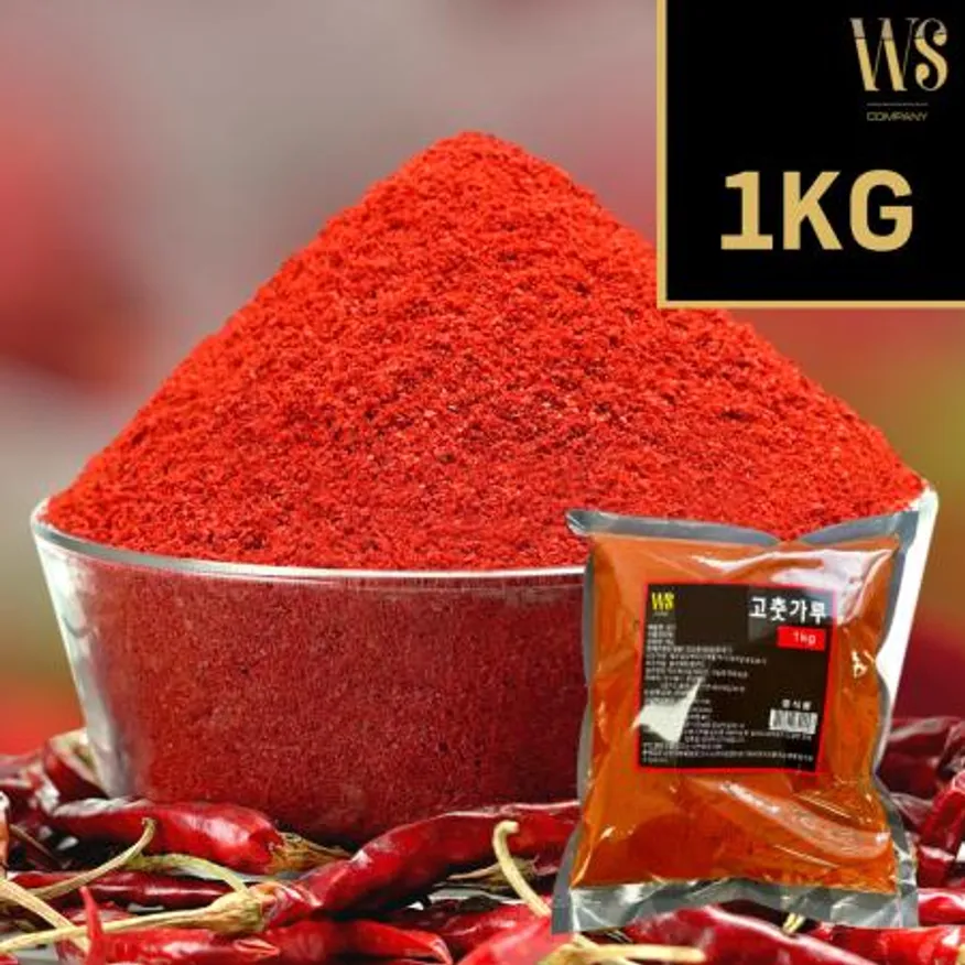 베트남고추가루 1kg 아주 매운 땡초100% 1kg, 1봉 고운굵기 소스용 이미지