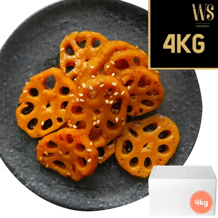 [그린이] 연근조림 4kg 아이스박스포장 이미지