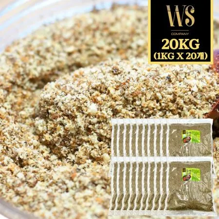 우성물산 고소한 볶음 볶은 고운 들깨가루 볶음용 탕용 1kg, 20봉, 1박스