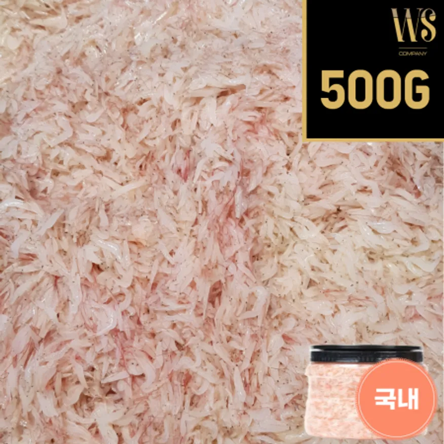 국산새우젓 500g 목포신안 국내산 새우젓 이미지