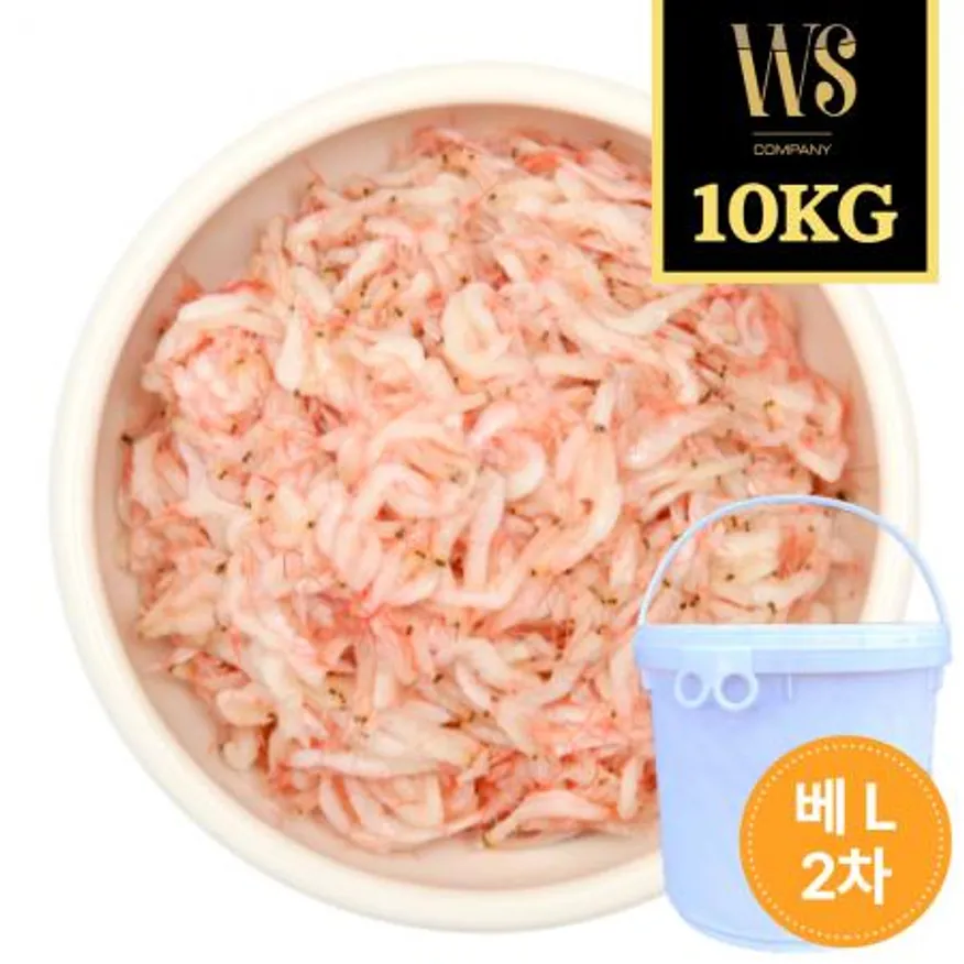 업소용 베트남산 새우젓 L사이즈 10kg 국내2차선별 족발용 국밥용 베트남 이미지