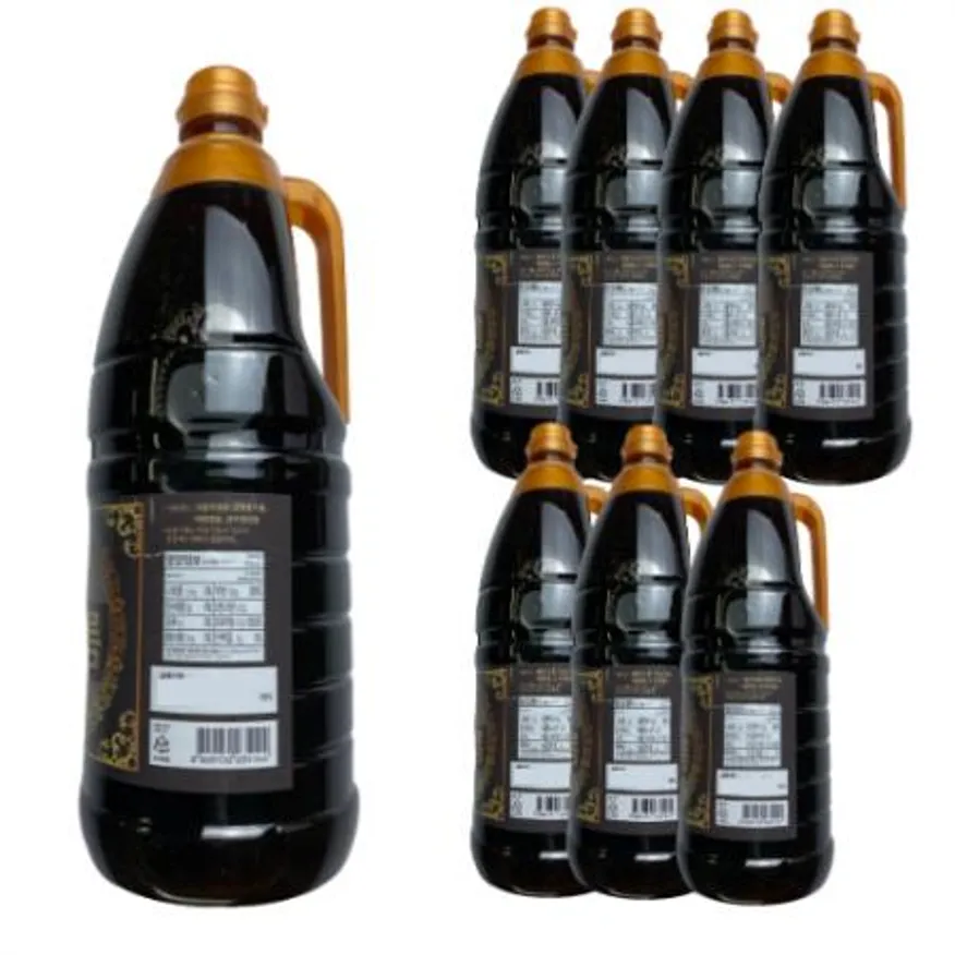 고향식품 들기름(들기름원유100%) 1.8L, 8병 고소하고 진한 들기름 이미지