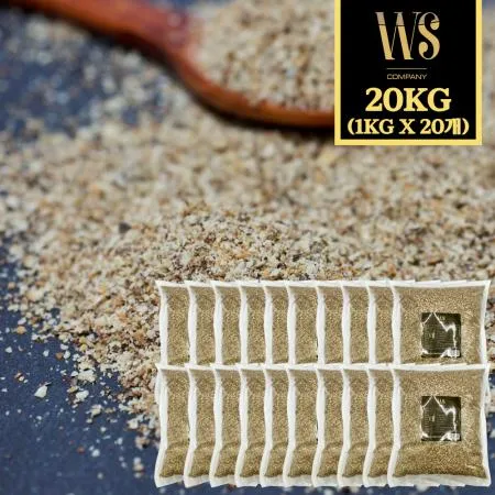 아침 거친 들깨가루 (들깨 100%) 1kg*20봉