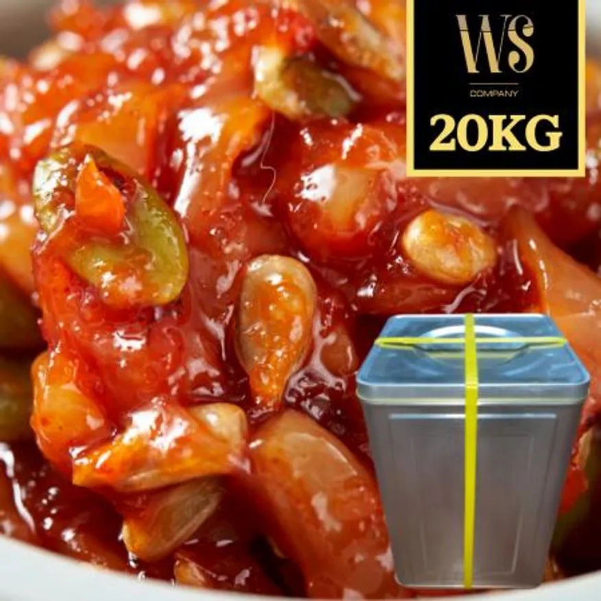 중국산 우성물산 씨앗젓갈 20kg 캔포장 이미지