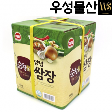 순창궁 양념 쌈장14kg 맛있는 쌈장 대용량 업소용 쌈장 지함 이미지