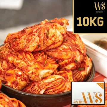 우성물산 국내제조 포기김치 10kg <배추,무:국산/고춧가루:중국>