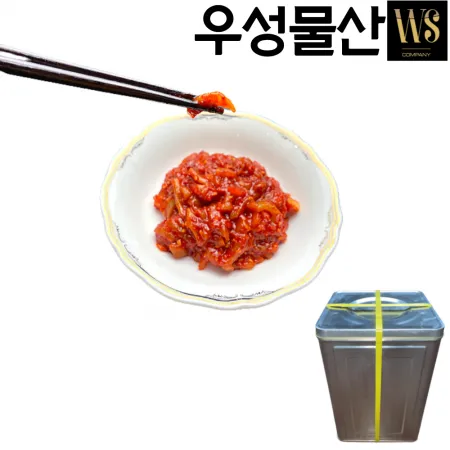 Y인기)채썬오징어젓갈20kg(캔포장)+반찬단지 무말랭이16kg(박스포장)