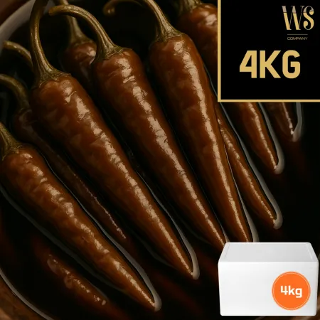 하늘초 고추지 4kg 아이스박스포장 매운고추장아찌  이미지