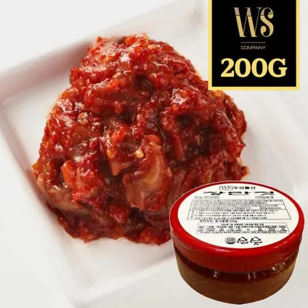 우성물산 국내제조 창난젓 200g [ 창란젓 양념젓갈 창난젓갈 소용량 소포장 ]