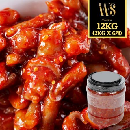 낙지젓 2kg * 6통 가정용 샘플용 소용량